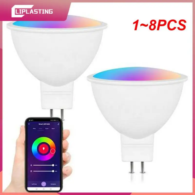 

1 ~ 8 шт GU5.3 светодиодный Spotlight 220V AC110V /DC12V 3W-8W угол луча 38/120 градусов для дома энергосберегающая лампа для помещений