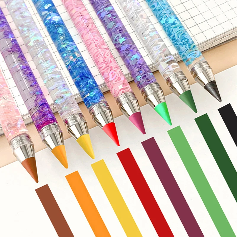 Writing Stationery Drawing Pencils 1Pc Unlimited Writing Pencil No Ink Pen Magic Without Sharpening Pencils Painting Supplies Novelty Gifts Stationery