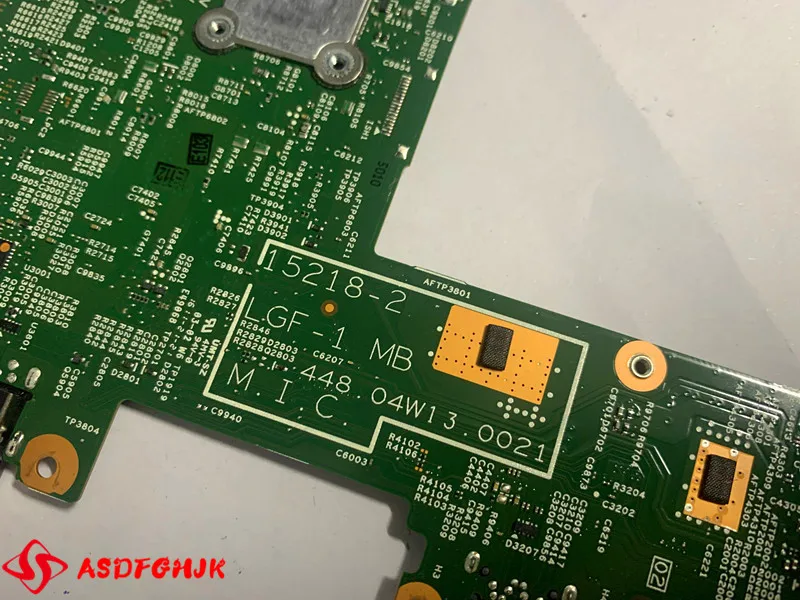 Genuine 00NY843 For Lenovo ThinkPad X1 Tablet 1st Gen Motherboard PN 448.04W13.0021 With M7-6Y75 CPU 16G Ram Test Ok