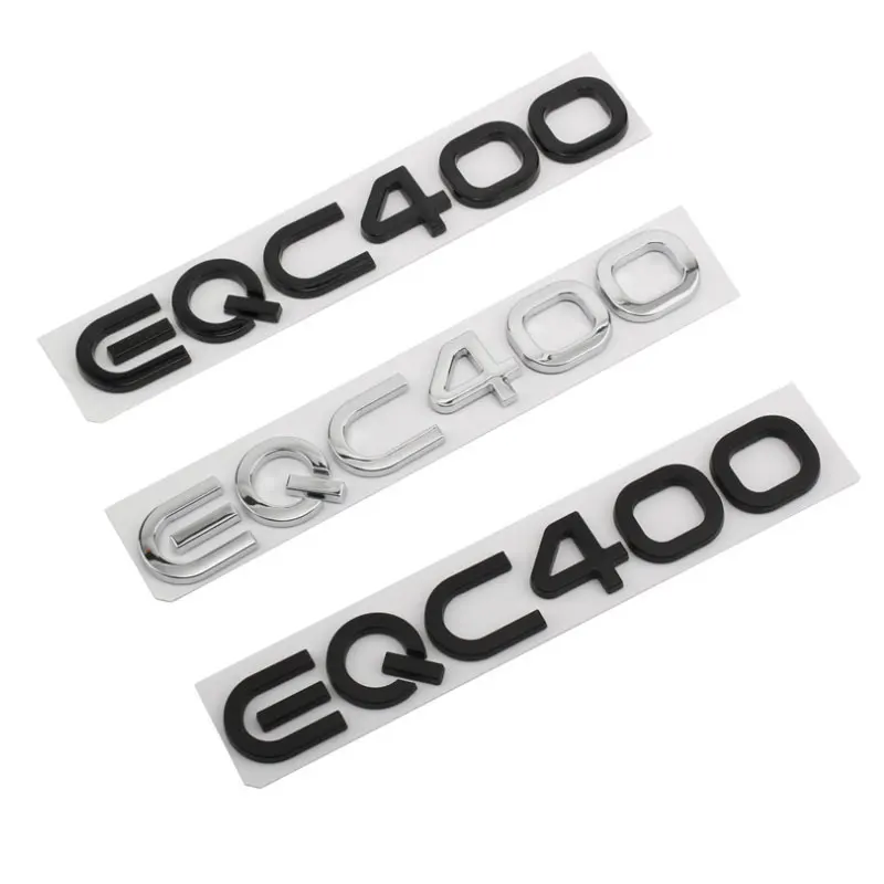 

EQC400 Applicable to the new Mercedes-Benz EQC400 logo four-wheel drive tail body modification trunk word displacement label