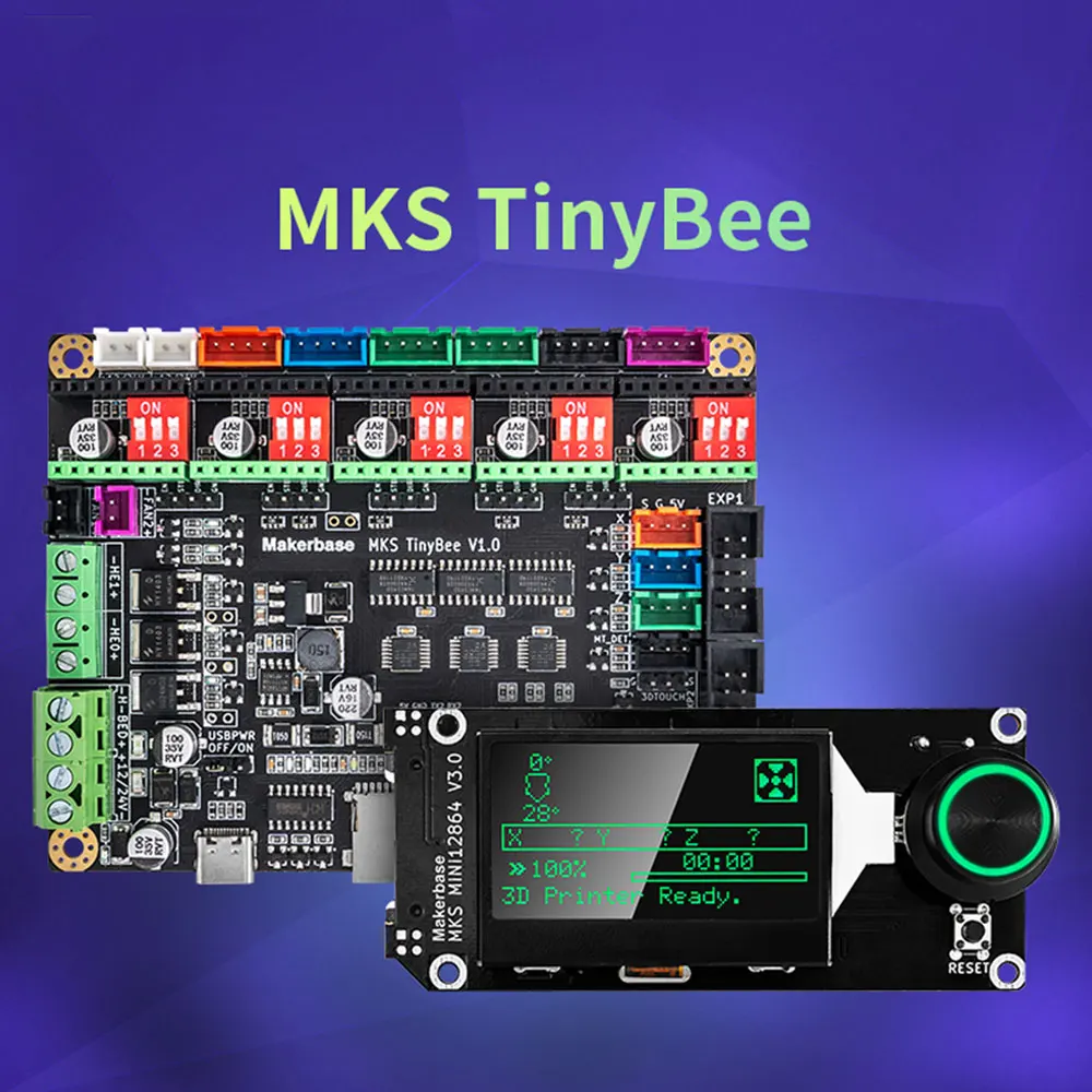 Makerbase MKS TinyBee плата управления для 3D-принтера ESP32 MCU детали TFT-экран Wi-Fi функция
