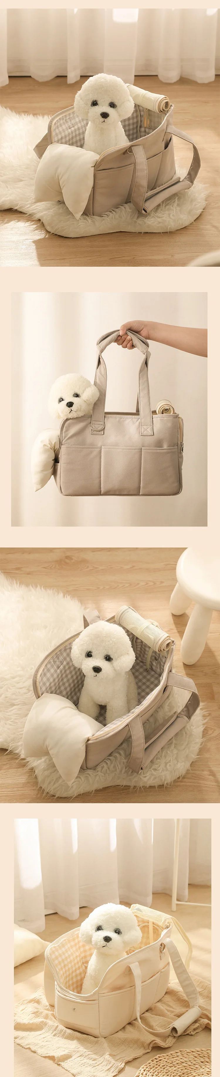Title 6, Puppy Go Out Portable Shoulder Handbag Dog Bag ...