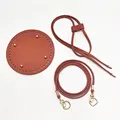 3Pcs Brown Round