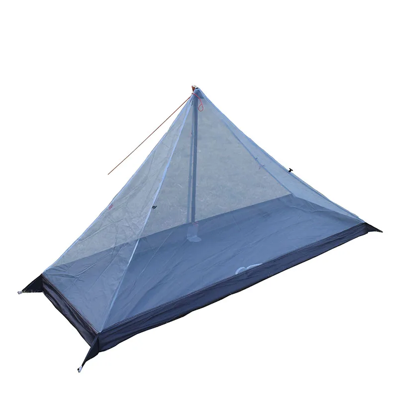 3 Seasons T Doors Design Strut Corner Light Weight Inner Fit Most Pyramid Tent 340 Grams Camping Tent Portable Tent