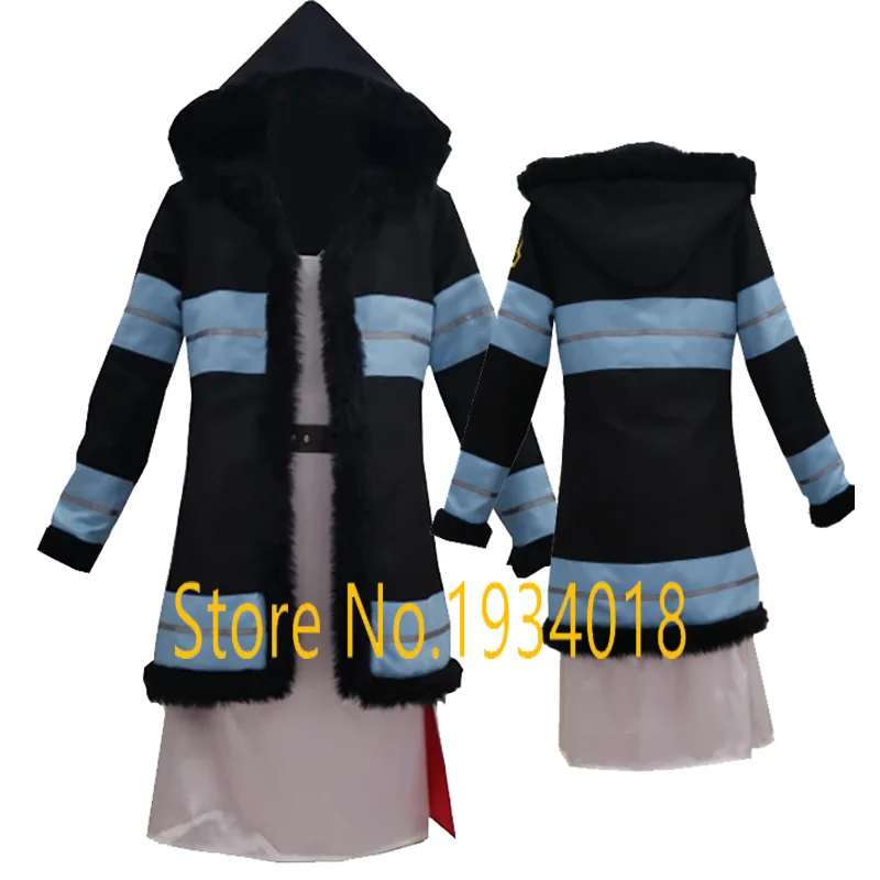 

Anime Enn Enn no Shouboutai Princess Hibana Cosplay Costume cos Halloween Party dress