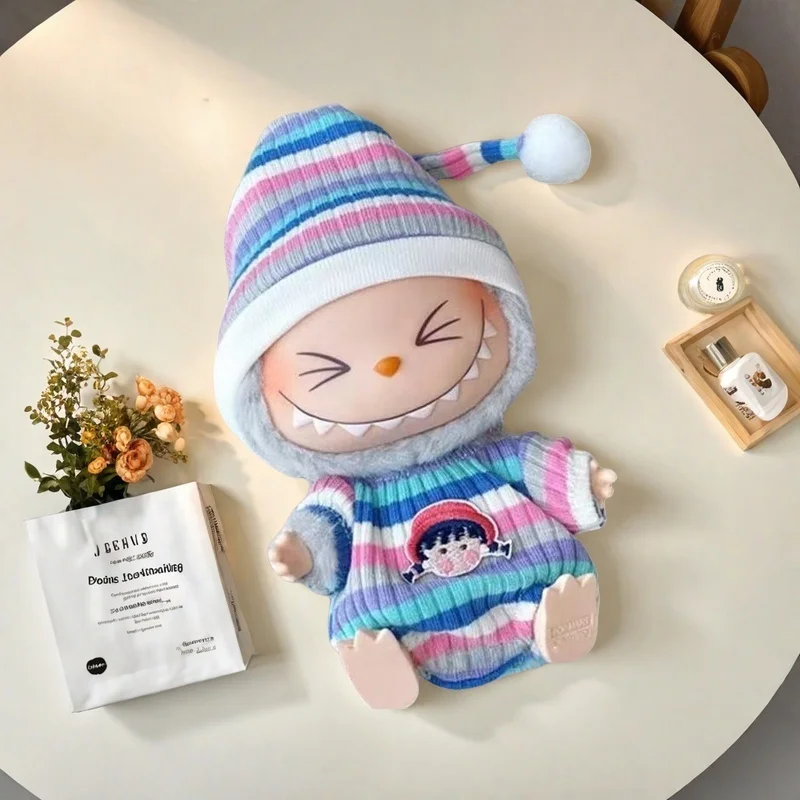 Labubu Luxe Sleepwear Set - Soft Polka Dot Pajama Collection