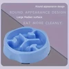 Pet supplies Color Slow Feeder Cat Bowl Anti-choking Plastic Dog Puzzle Food Bowl, Dog Water Basin For Anxiety Relief 4