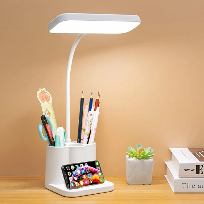 USB Learning Dormitory Bedroom Bedside Reading Night Light LED Desk