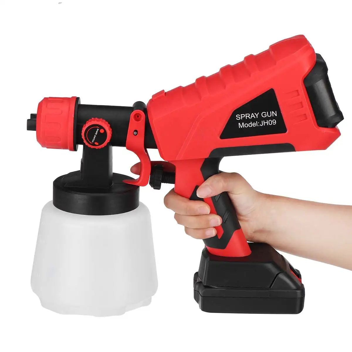   ̰  HVLP Ʈ й, ŰŸ ͸ ڵ  ƿ   귯, 18V, 1000ml