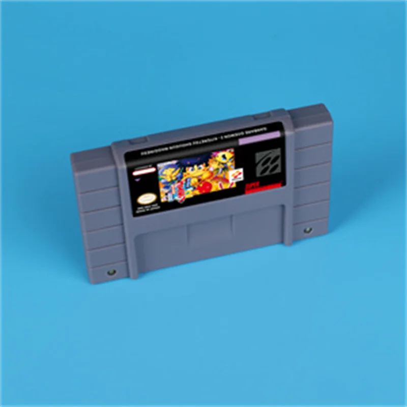 for Ganbare Goemon 2-Kiteretsu Shougun Magginesu (Battery Save) 16bit game card for USA NTSC version SNES video game console
