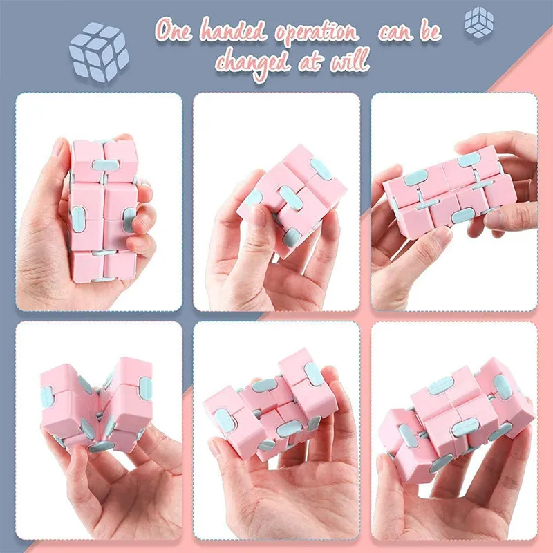 Anti Stress Toys Infinity Magic Cube Four Corner Maze Fidgets