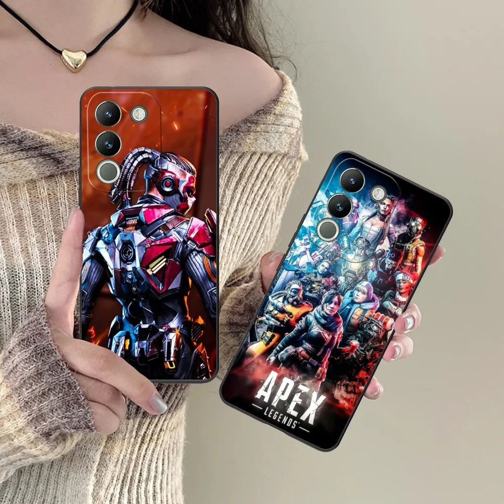 Apex Legends Mobile Cell Phone Case For Vivo Y95 Y93 Y31 Y20 V19 V17 V15 Pro X60 Nex Black Soft Phone Cover Funda