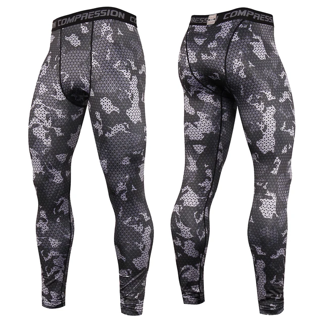 Men's Sweatpants Compression Quick Dry Fitness Sport Leggings Men Sportswear Training Basketball Tights Gym Running Sports Pants KC-03