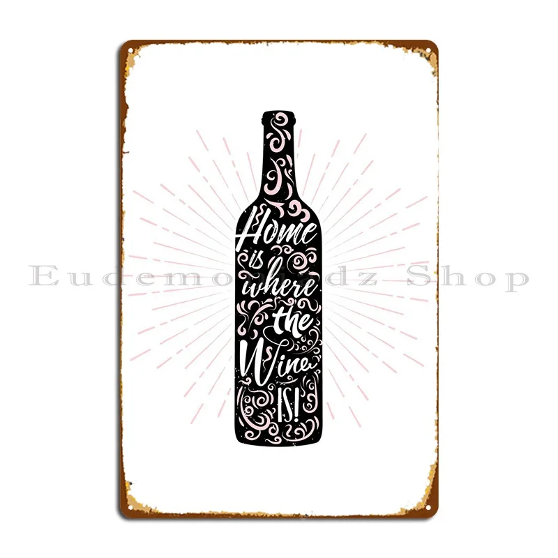 

Winewine Metal Plaque Poster Bar Party Bar Personalized Plaques Tin Sign Poster