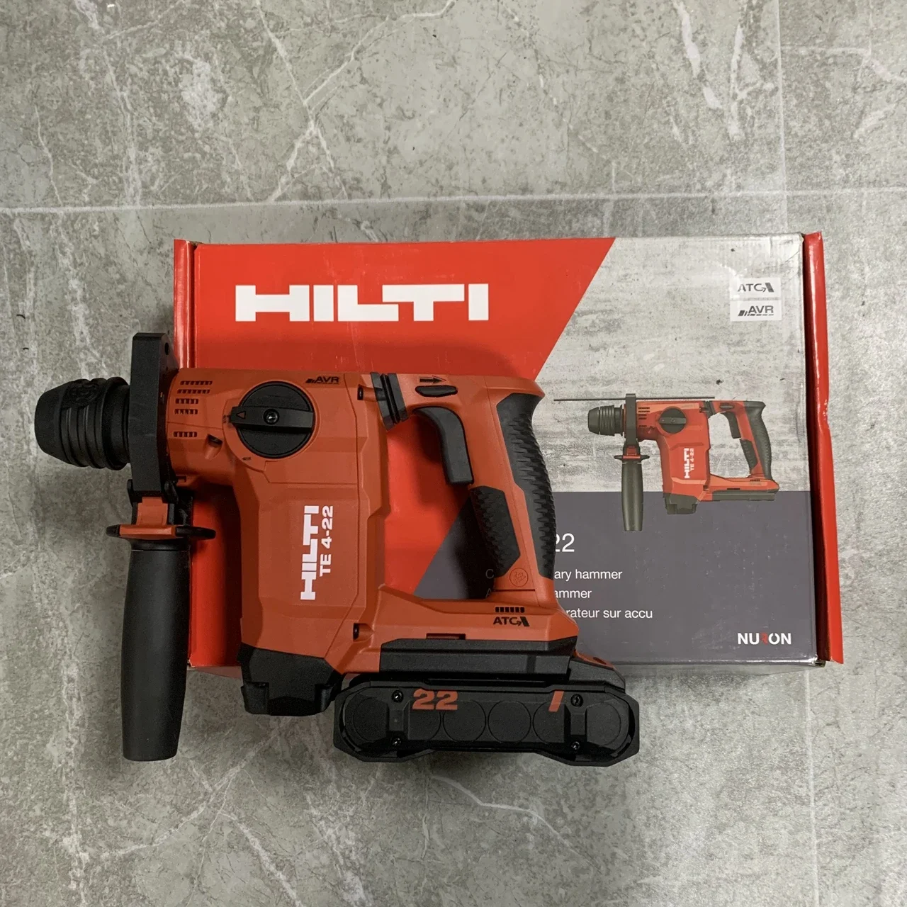 New，Hilti Te4-22 Cordless Drill Hammer Nuron  Includes 4.0AH lithium battery