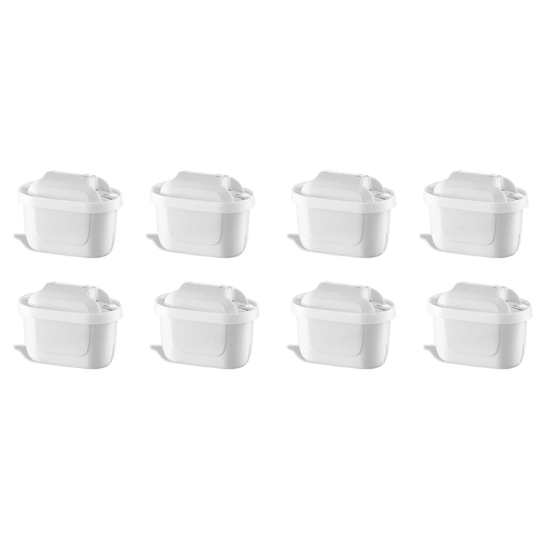 8 Pz (Non Per Brocche Waterdrop) Compatibile Per Tutte Le Brita Maxtra + Jug, Per Brita Bollitore Cartuccia Filtro Universale