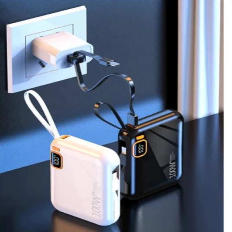 

Mijia 30000mah tragbare Power Bank pd100w USB zu Typ C Kabel Zwei-Wege-Schnell ladegerät Mini Power bank für iPhone Samsung
