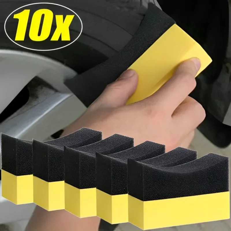 Shkalacar Kit Di Pulizia Auto 12 Pezzi - Set Completo Con Spazzole, Guanto In Microfibra, Spugne E Panni Per Autolavaggio Professionale - 6