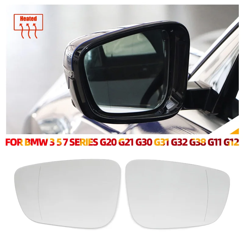 

Door Wing Rearview Mirror Glass Side Mirror Lens Heated Side Mirror Glass For BMW 3 5 7Series G20 G21 G30 G31 G32 G38 G11 G12