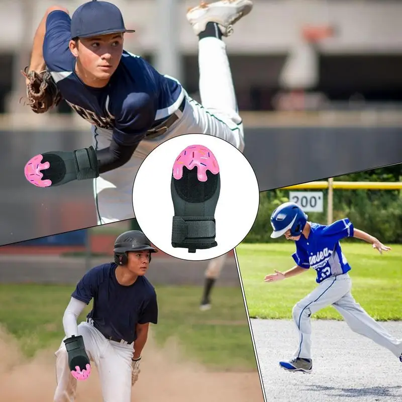 Sliding Gloves For Adults Breathable Wrist-Protection Sliding Pads Softball Gloves Right Left Hand Guard Breathable Mitt