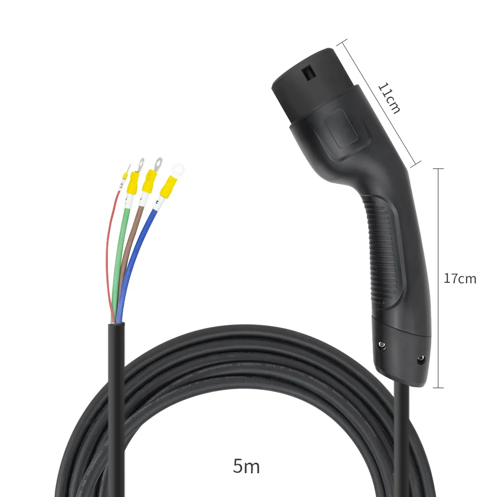 EVSUN 32A 8KW EV  ÷ Type2 ̺ 16A 1 ܰ ڵ  ̼ 3  11KW 22KW IEC62196-2 ڵ 