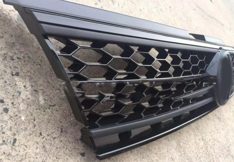 Car Front racing Grille for Volkswagen Tiguan L 2017 2018 Around Trim  Racing Grills Trim Car styling - AliExpress