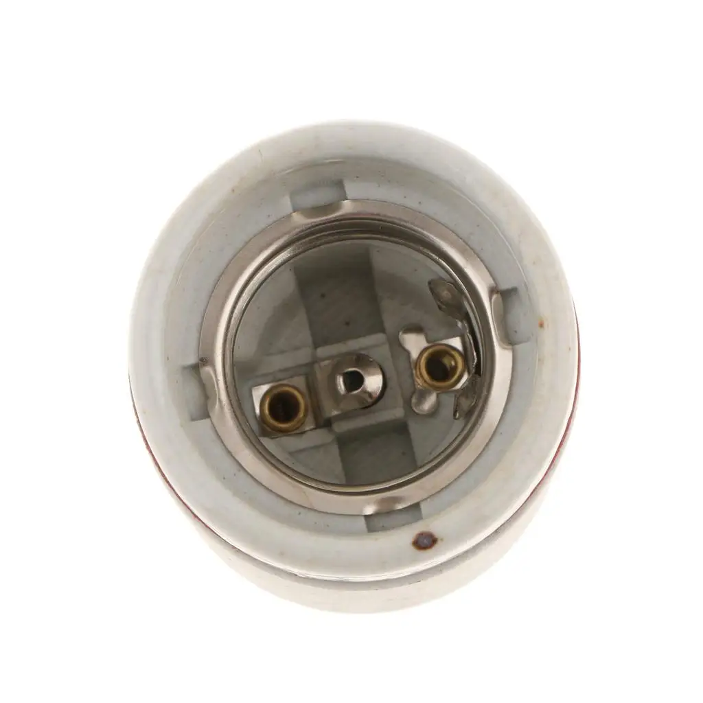 Durable E27 Reptile Light Holder Heat Lamp Brooder Lamp Base Ceramic