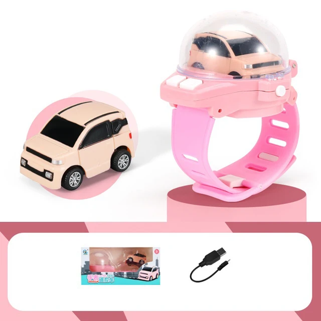 Mini relógio RC Car Toy – carro controle remoto corrida brinquedo com  carregamento USB  Mini brinquedos desenho animado, corrida, brinquedo  infantil, melhores presentes para meninos e meninas Fangbei :  : Moda