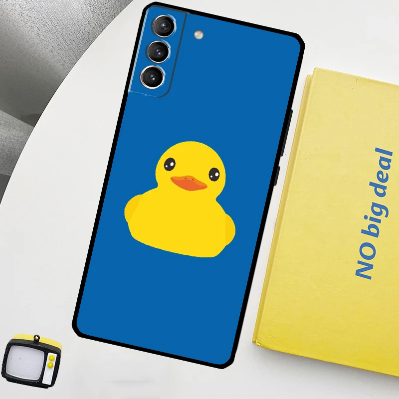 Cartoon Duck Knife Protective Phone Case