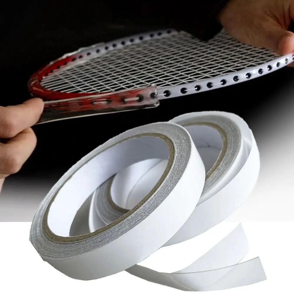 50M*1.7CM Badminton Racket Transparent Sticker Paddle Protection Tape Reduce Impact Friction Anti-collision Scratch Prevention badminton racket stickers