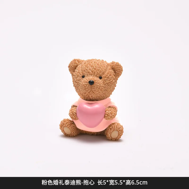 3D Cute Bear Scented Candle Mold Bear Resin Soap Mold for Candles Home Decoration Silicone for Resin Teddy bear candle mold