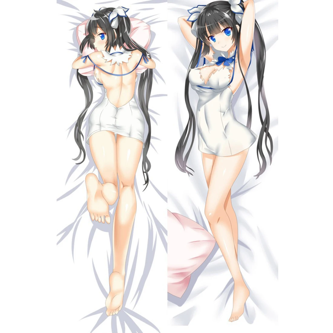 Japanese Anime Danmachi Hestia Hugging Body Love Pillow Cover Case Y056 Dropshipping Bedding Covers Sex Dakimakura - Pillow Case picture