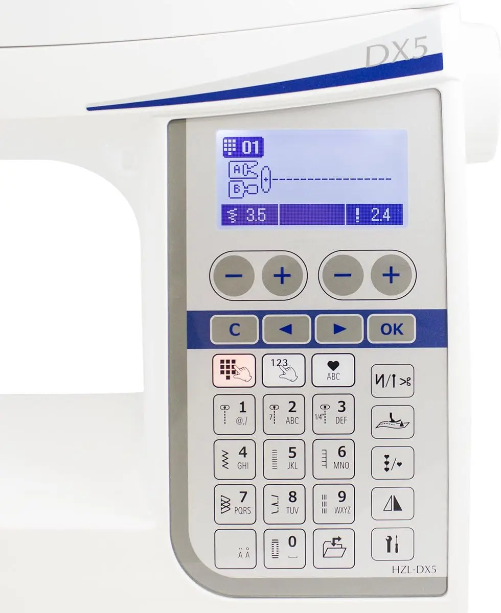 Series Sewing Machine Automatic Needle Threader Easily Thread Needle Machine Conveniently Sews Buttonholes Automatically