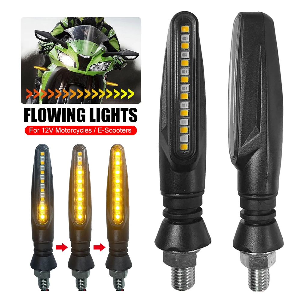 MotorcycleLedTurnSignalsDirectionalIndicatorsFlashingRearTail