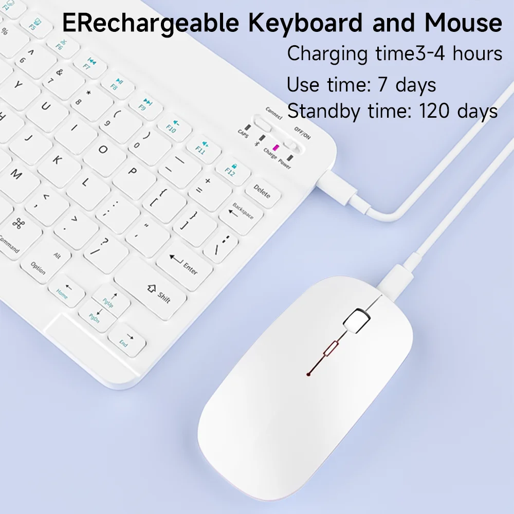 Wireless keyboard wireless keyboard mouse tablet keyboard ipad keyboard wireless keyboard for iOS Android Windows for Xiaomi Huawei Samsung Bluetooth