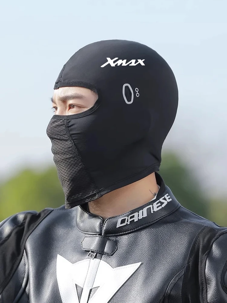 야마하 TMAX XMAX용 겨울용 보온 발라클라바 방풍 스키 마스크 TMAX 500-560 & XMAX 250 400용 보온 페이스 마스크