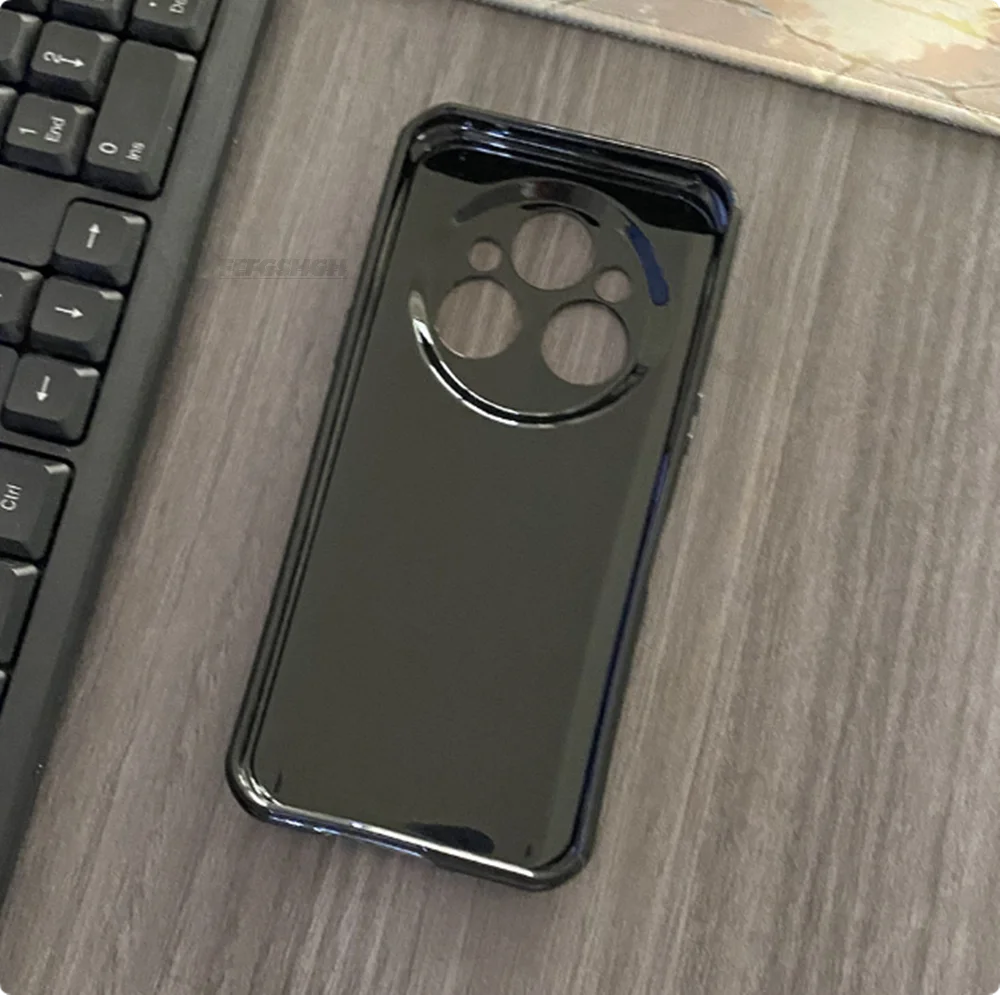Enhanced Finger Ring Soft TPU Silicone Case with Built-in Phone Bracket