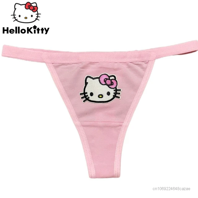 Preços baixos em Calcinhas Hello Kitty Hello Kitty Rosa para mulheres