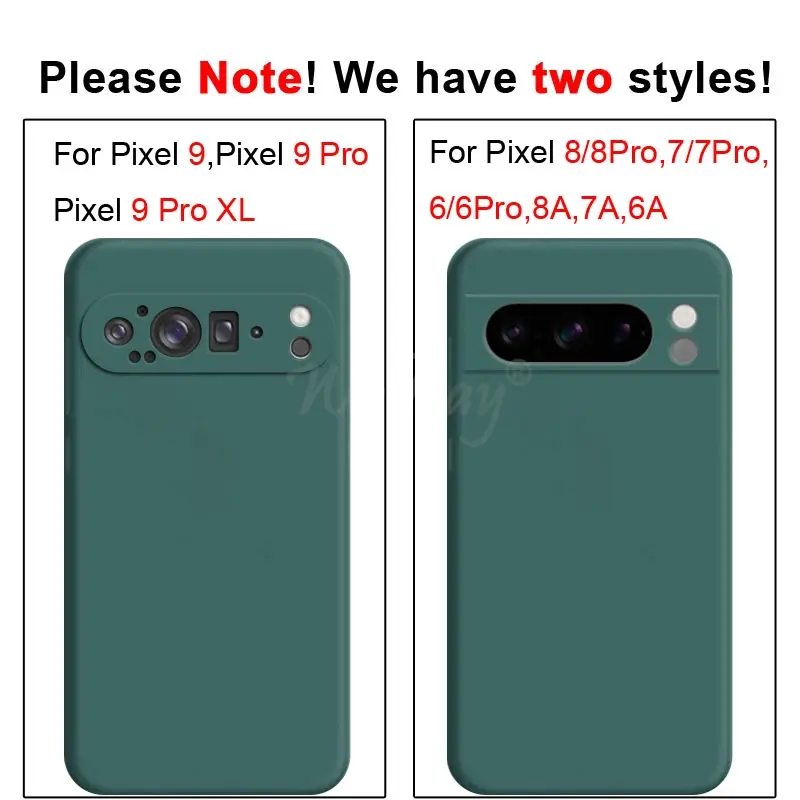For Google Pixel 8 Pro Case Pixel 10 Pro Cover Liquid Silicone Rubber Protector TPU Case Pixel 9 Pro XL 8 Pro 8A 7A 7 6A 6 Pro - Image 6