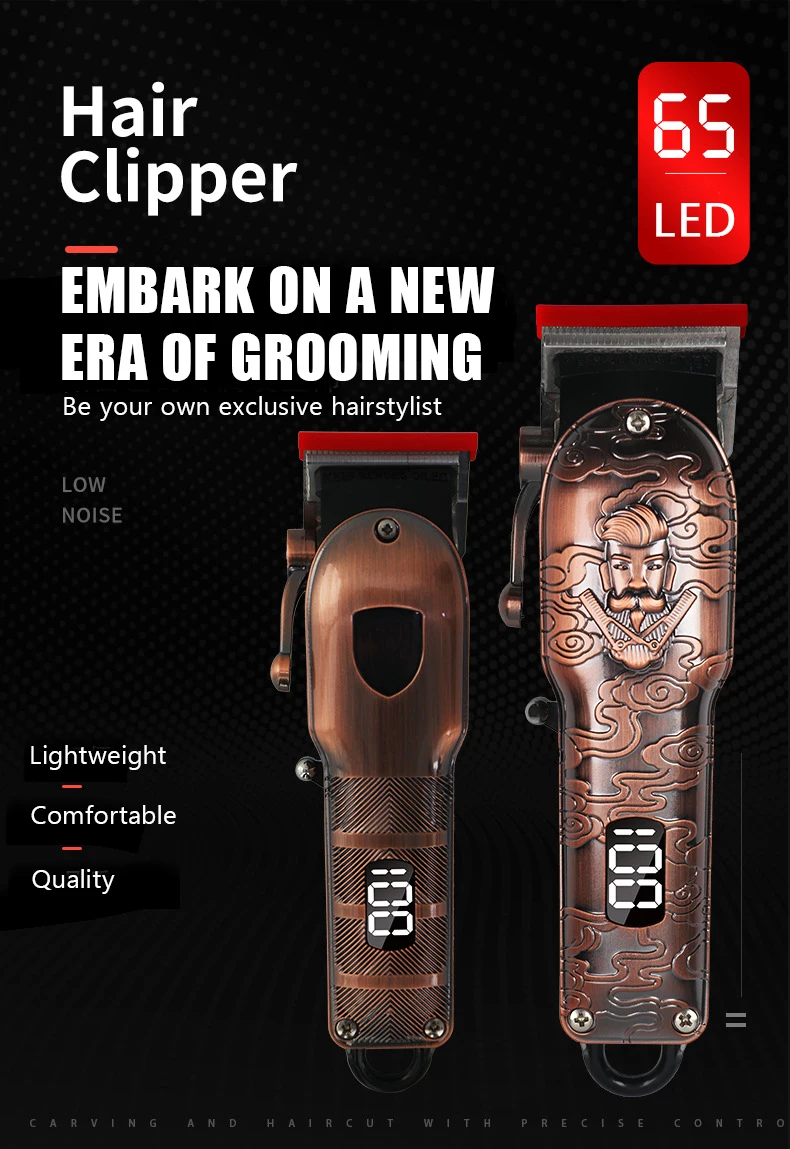 5 in 1 Professional Hair trimmer Electric Cutting Machine Waterproof Hair clipper Beard trimer Men Body Haircut Beard and Nose