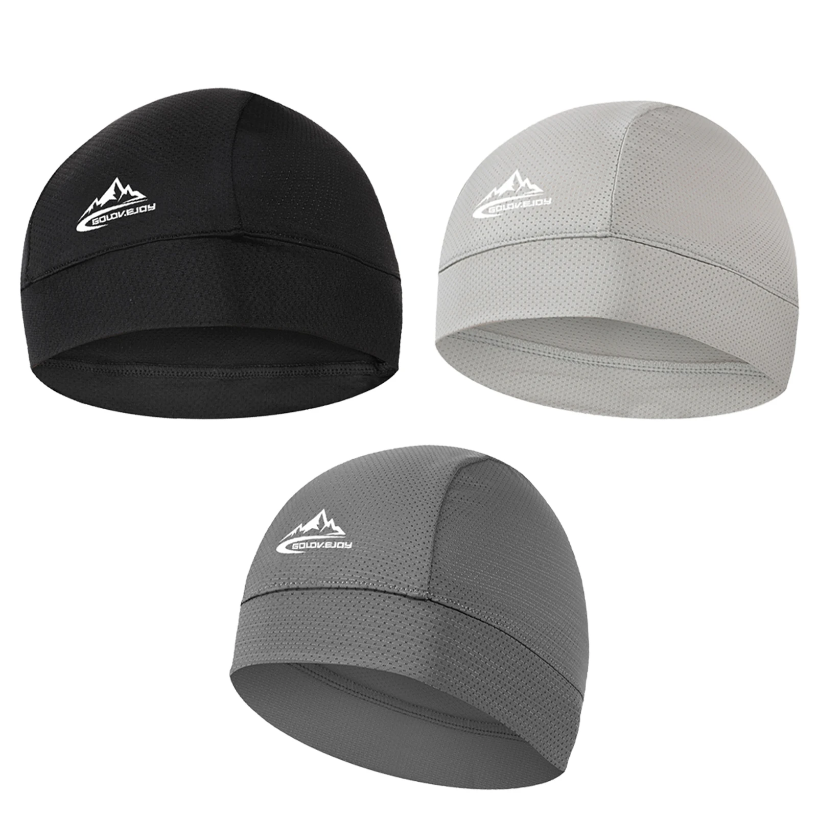 Cooling Skull Cap Breathable Sweat Wicking Cycling Running Hat Cap Odorless And Sweatabsorbent
