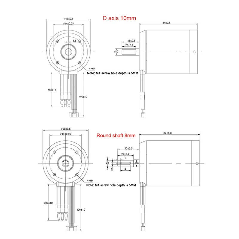 Flipsky BLDC Belt Motor 6384 190KV 4000W For Electric Skateboard Blushless DC Motor And Electric Bike