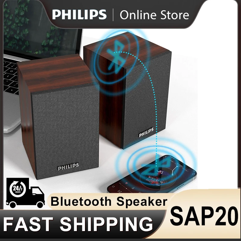 Bluetooth Speaker Computer Speaker for Philips Computer Macbook Laptop Notebook PC Music Player