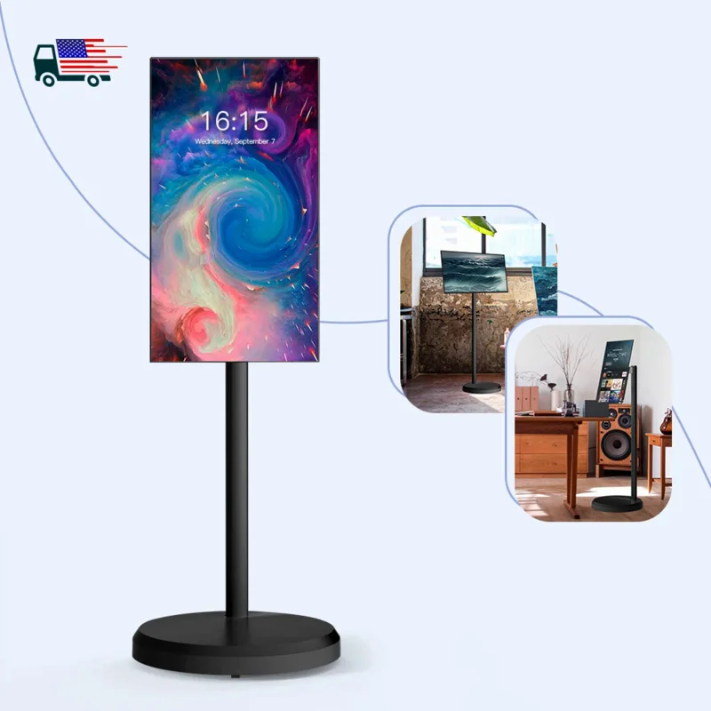 AOTESIER Standbyme Tv 21.5 Inch Incell Smart Display Lcd Touch Screen Indoor Android 12 Portable Smart Tv