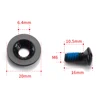 4 Sets Ski Board Fixing Screw Bolts M6 Replacement Safely Locking Snowboard Binding Mounting Plate Disc Screw Fixing Set 16mm 4