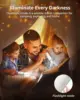 LED Motion Sensor Night Light 2 in 1 Portable Flashlight with Dusk to Dawn Sensor for Bedroom, Bathroom, Reading, Camping 5
