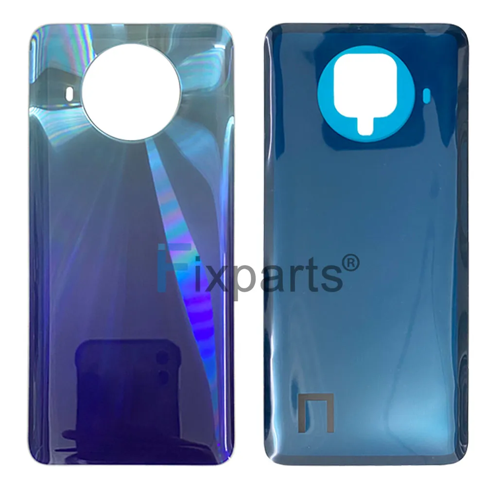 6.67" For Xiaomi Mi 10T Lite 5G Battery Cover Back Glass Panel Rear Housing Case Mi 10T Lite M2007J17G Battery Cover Phone Back Cover Glass Phone Back Cover Glass Battery Cover