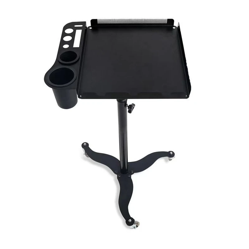 Multi Layer Storage Trolley Rolling Salon Tray Cart Organizer Hair Extension Tool Salon Trolley Hair Color Service Tray