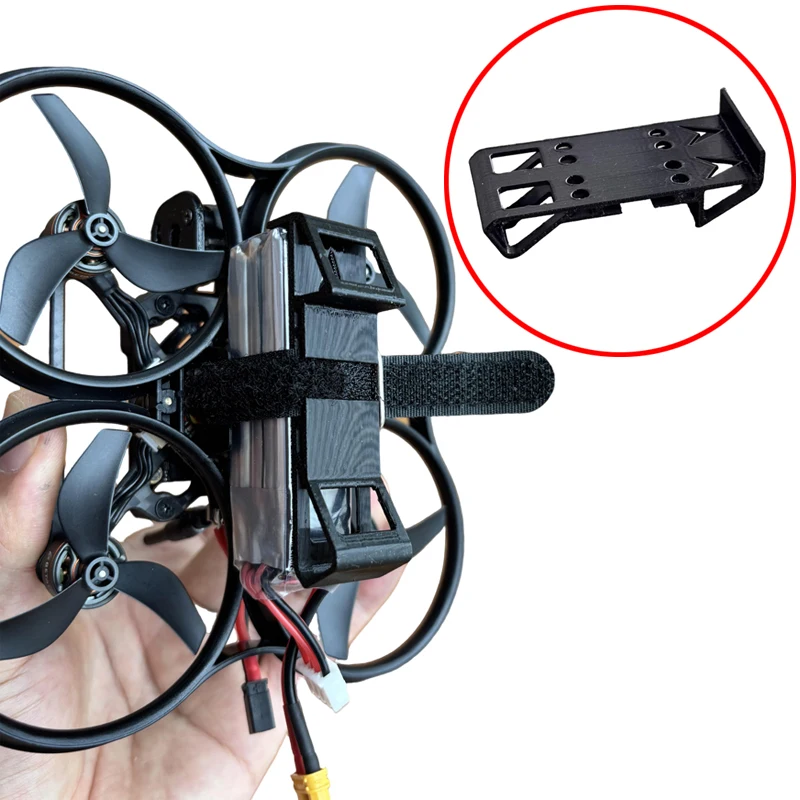 Support Protection Batterie Lipo Drone FPV 60x30mm PETG 3D