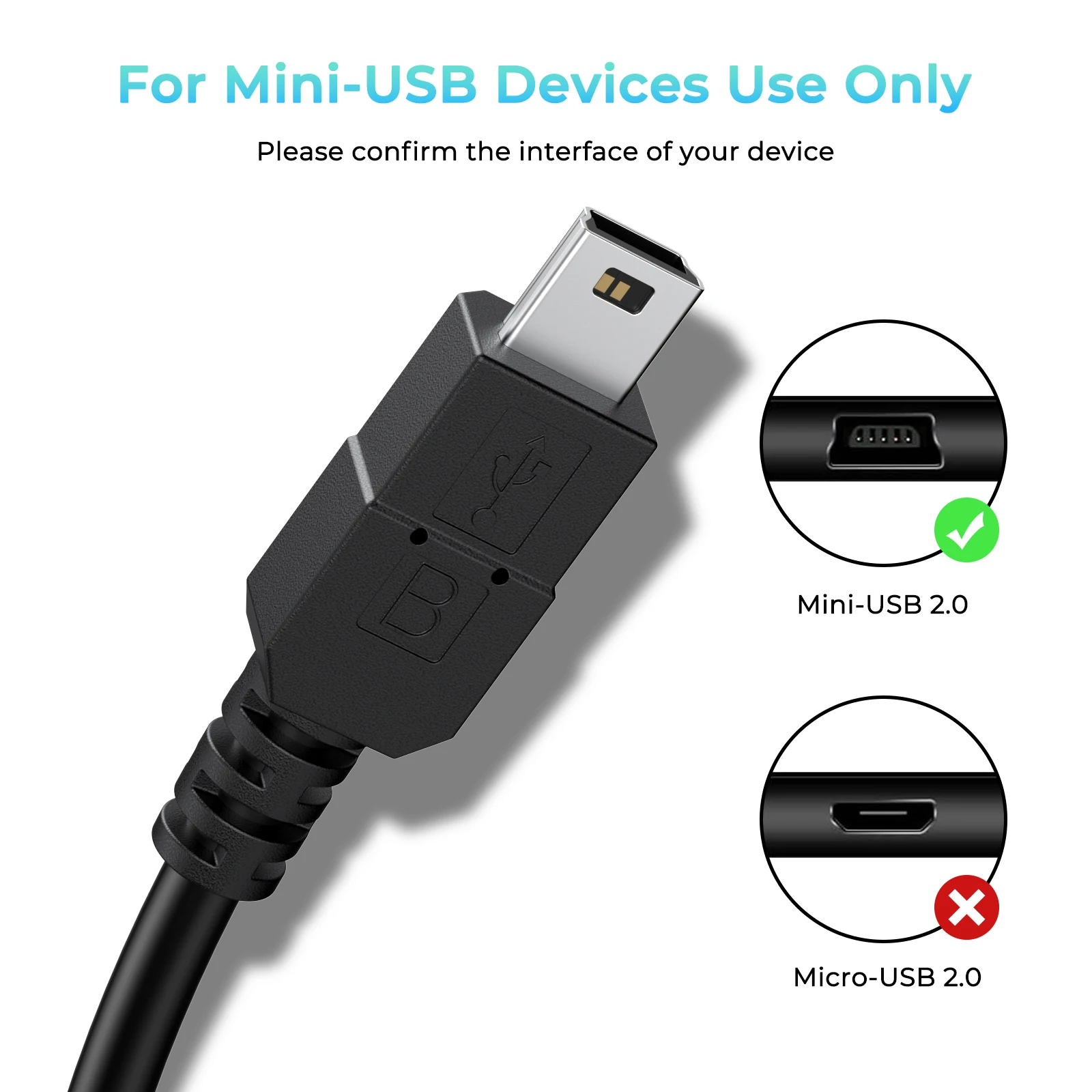 PS3 컨트롤러/카메라/GPS/GoPro/TI-84용 1.8m/1m USB 충전 케이블 플레이스테이션 3 컨트롤러 충전기용 충전기 코드